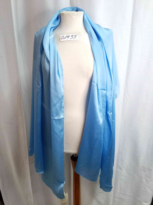 mocador foulard blau cel de ras