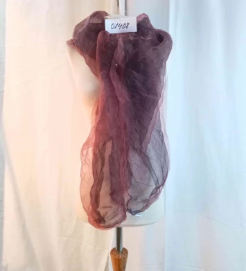 mocador foulard bicolors color vi i  negre