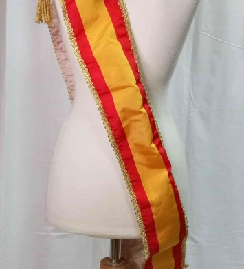 banda fallera bandera espanyola