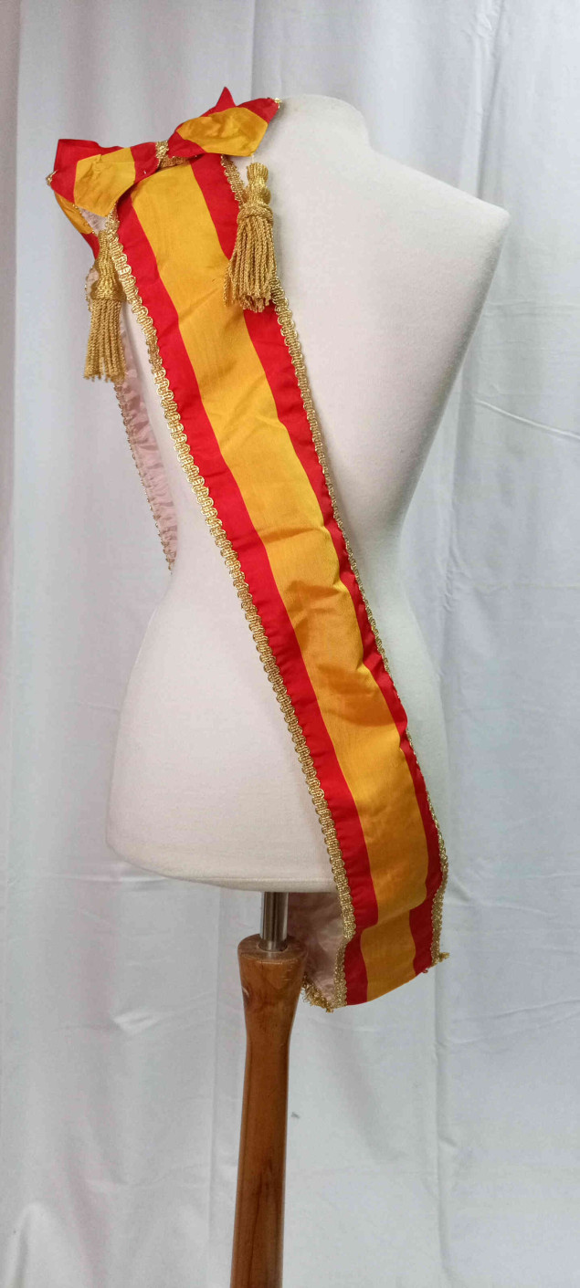 banda fallera bandera espanyola