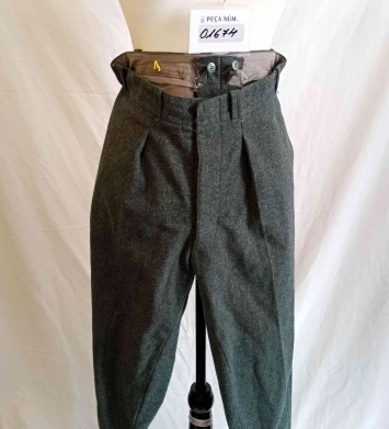 pantalons de llana franela