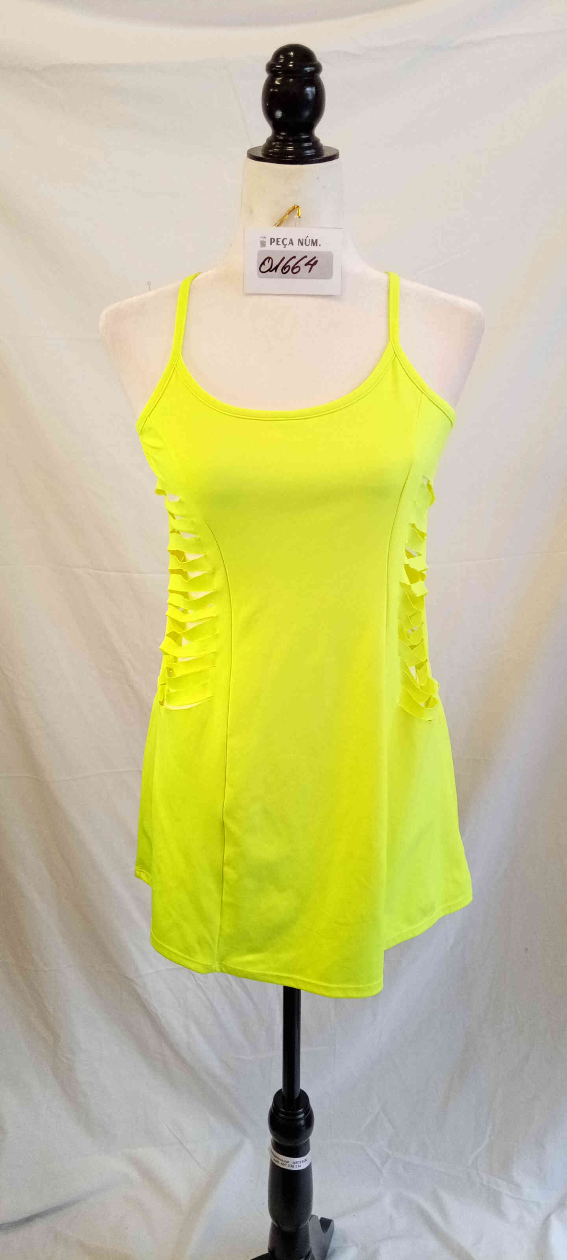 vestit fosforescent groc