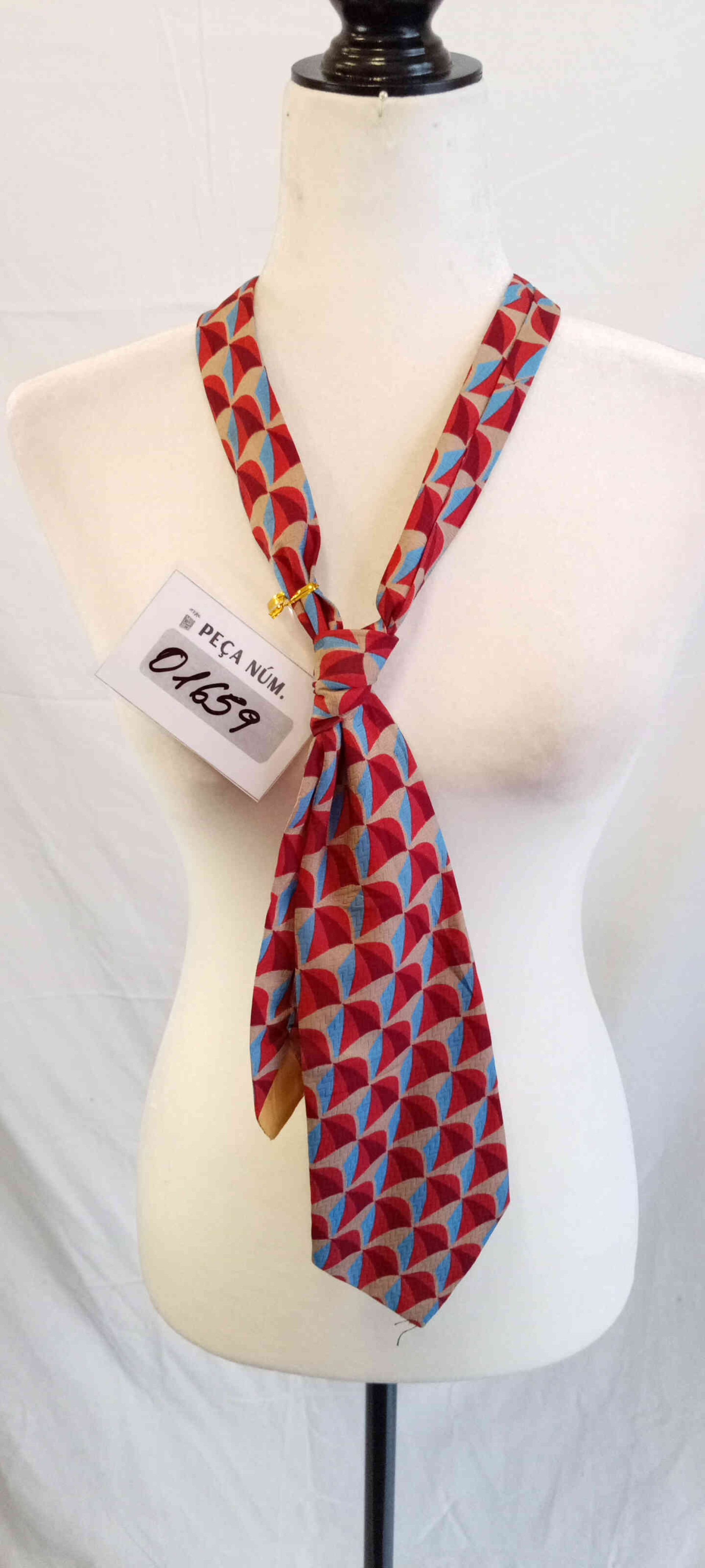 corbata estampada