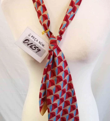 corbata estampada