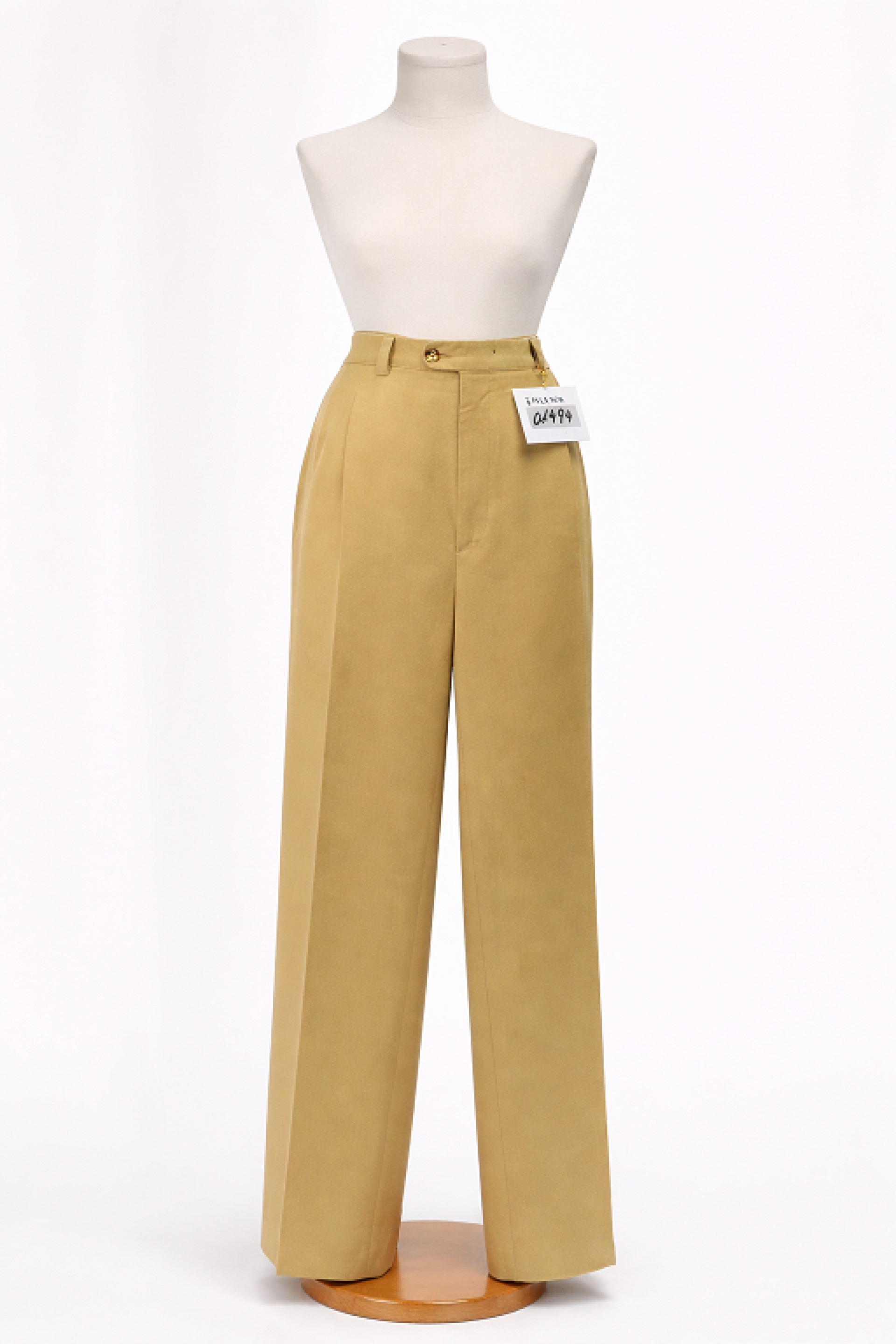 PANTALÓ BEIGE PINCES ESTIU