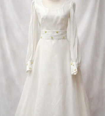 VESTIT NÚVIA MÀNIGA LLARGA